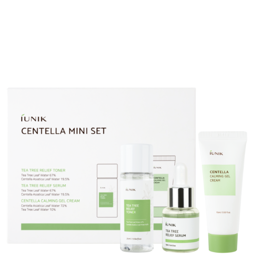 Заспокійливий набор мініатюр IUNIK Centella Mini Set