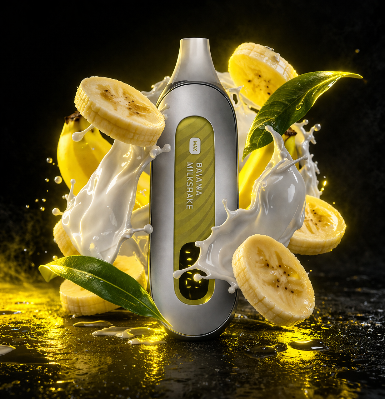 MAX SMART 12000 Banana Milkshake ( Банановий Коктейль )