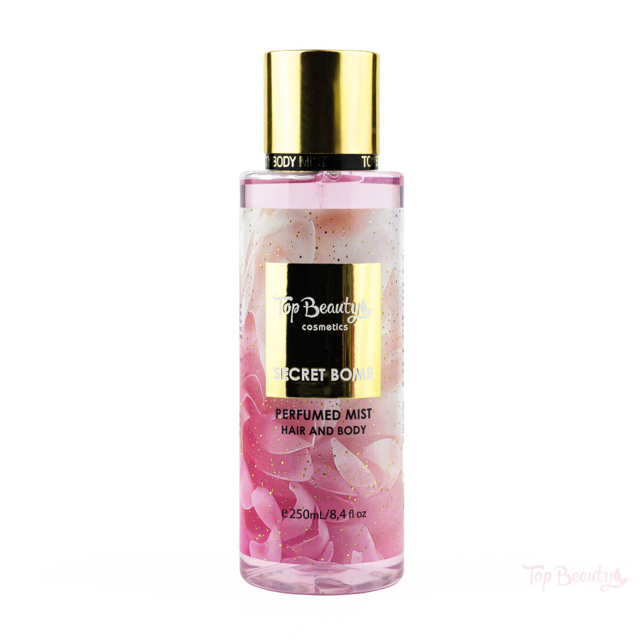 Парфумований спрей для тіла та волосся Top Beauty Secret Bomb 250 мл