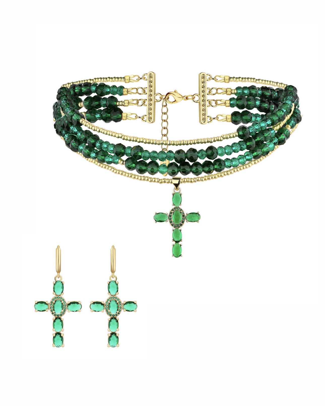 DIAMOND CROSS green set