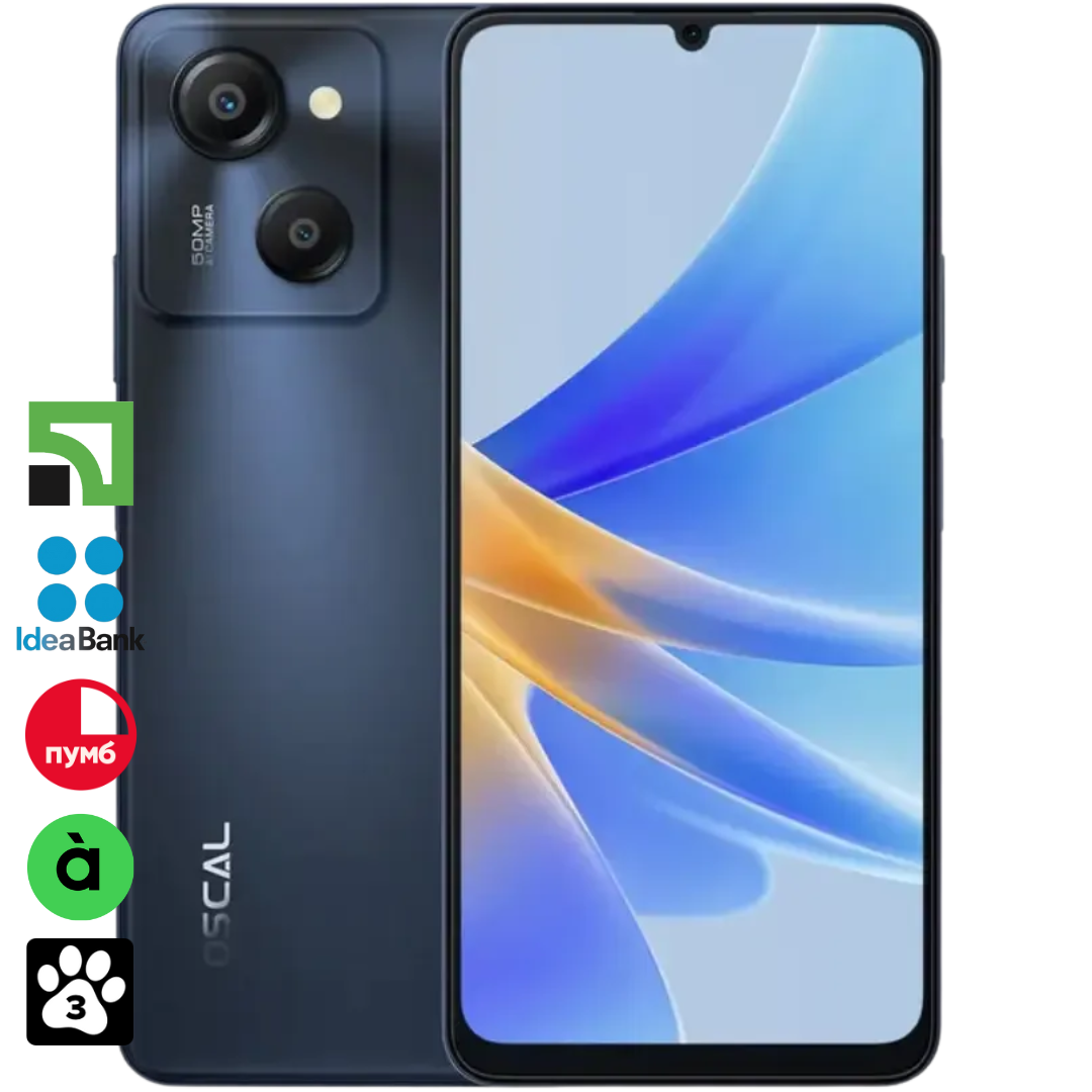 Смартфон Oscal Modern 8 8/256GB Ash Gray