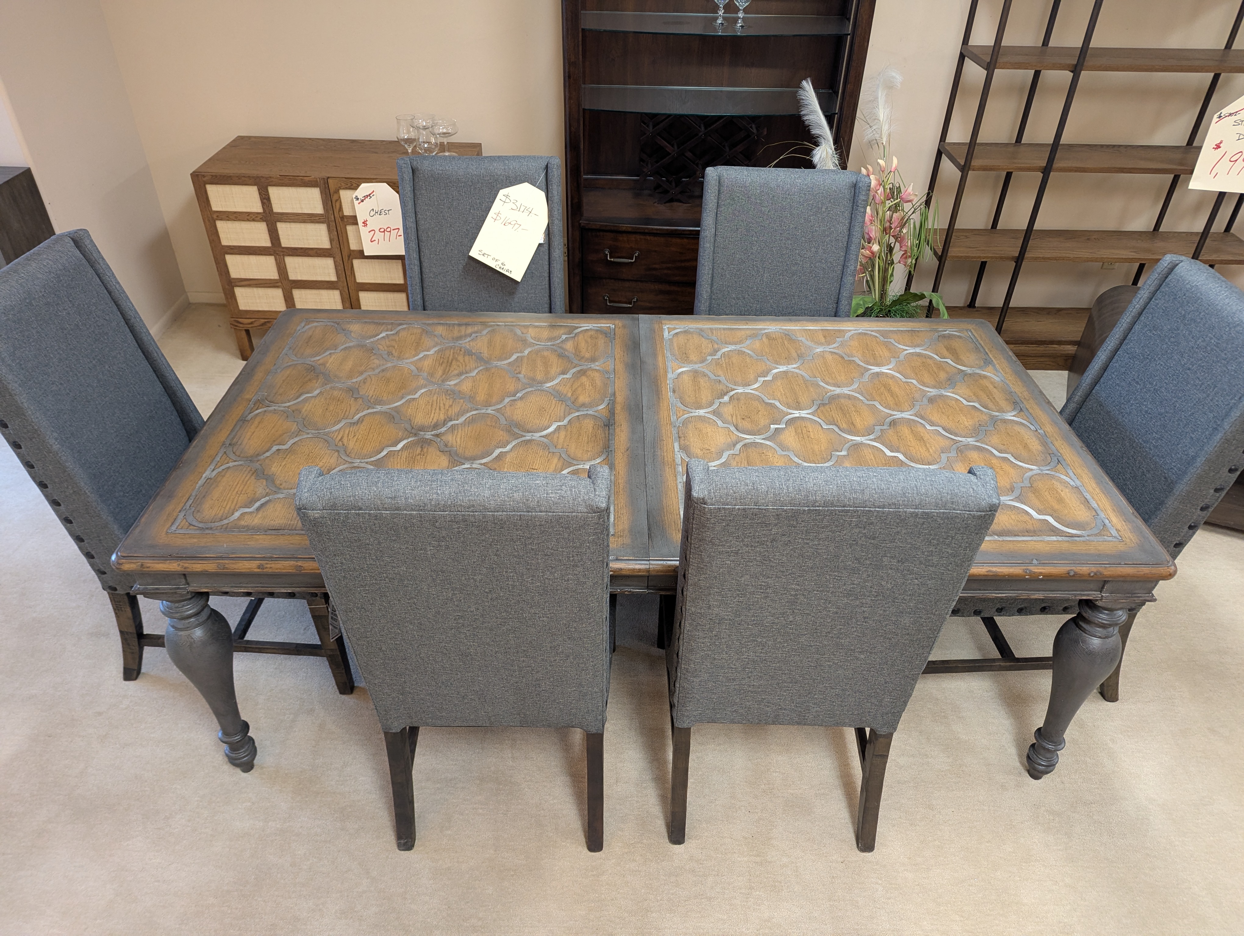 Hooker 7-Piece Dining Set