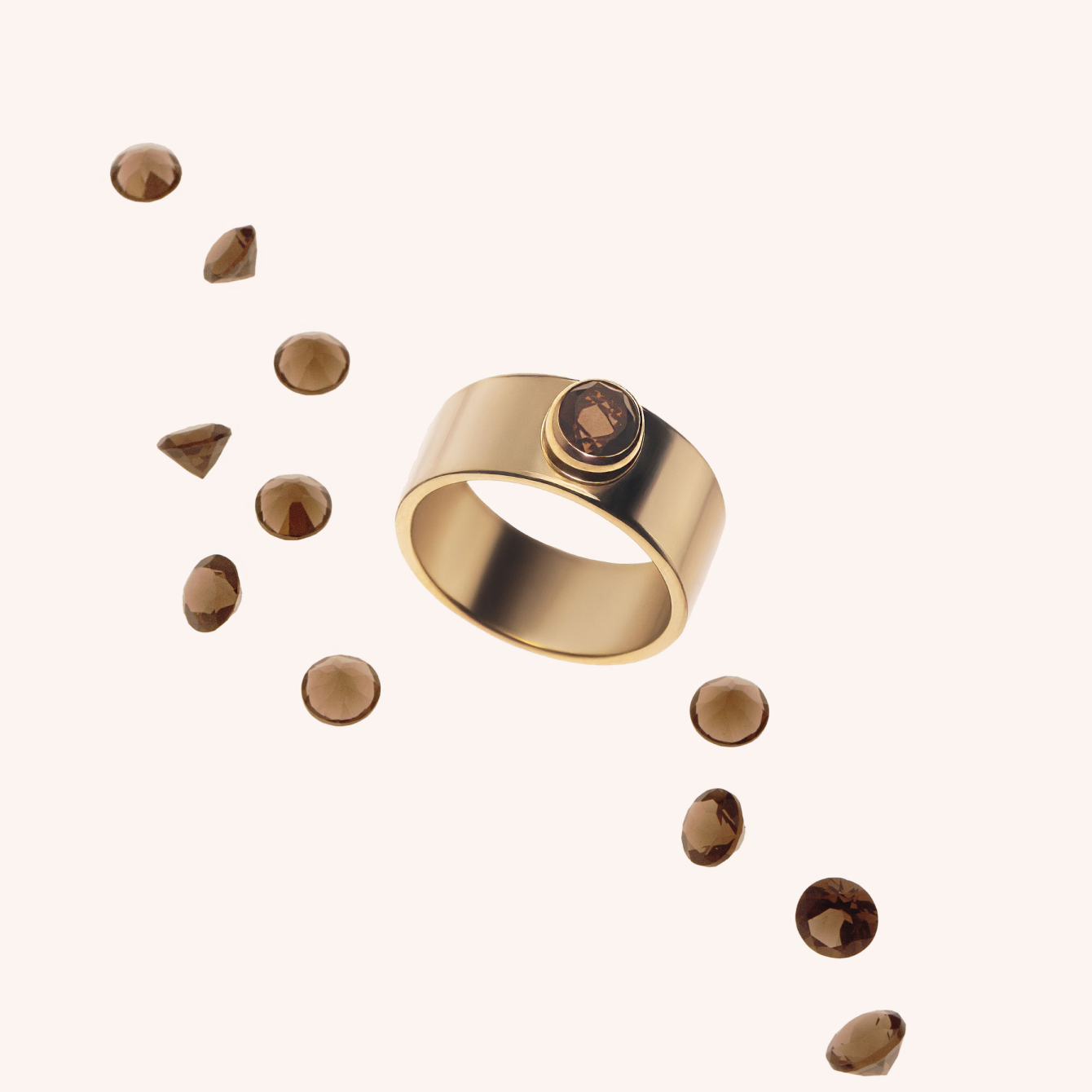 Артефакт "Дисципліна" - Каблучка з раухтопазом