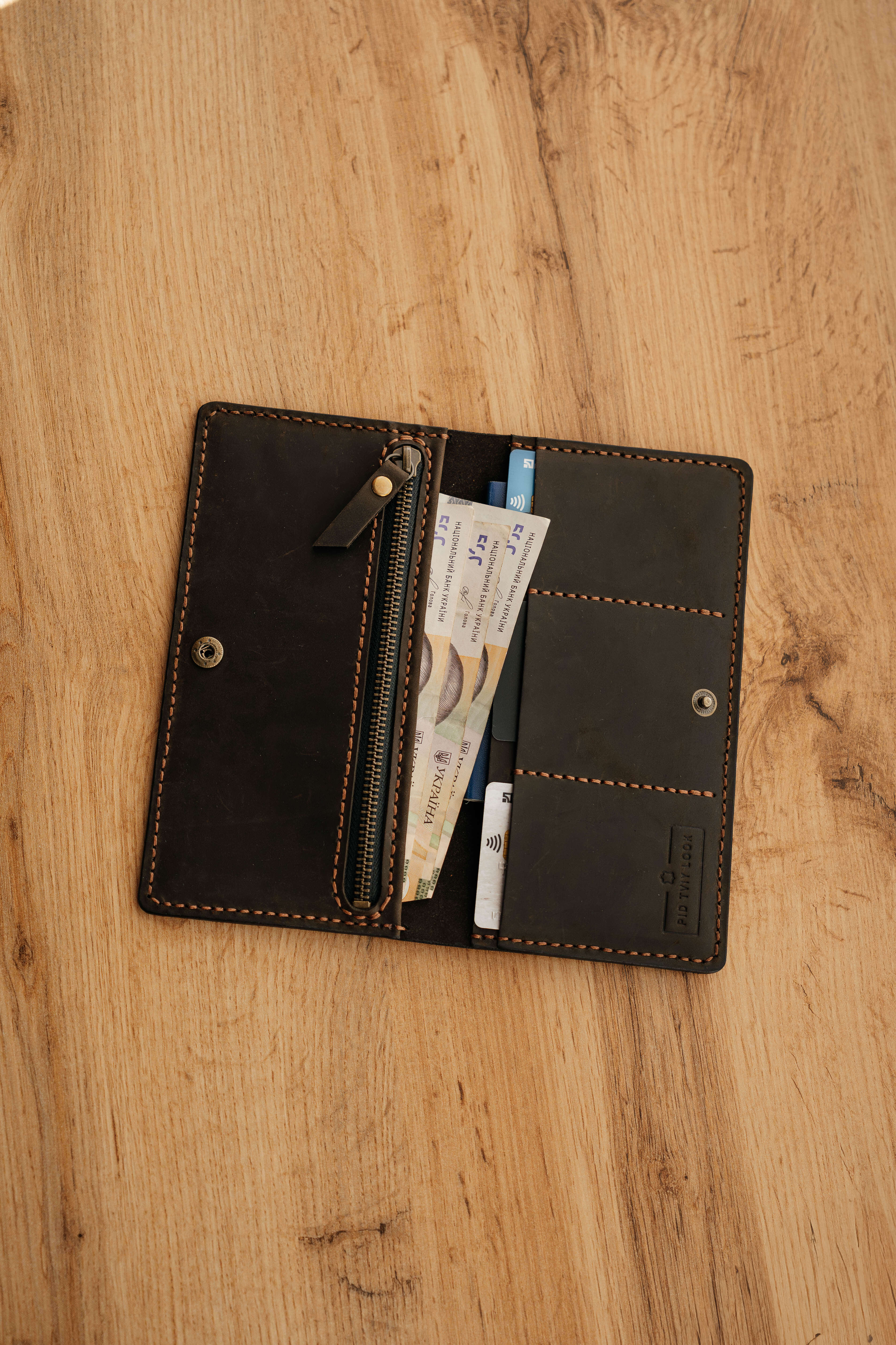 Класичне портмоне з монетницею PIDTVIYLOOK