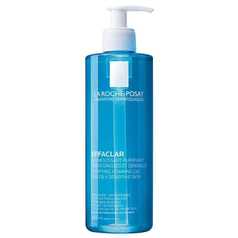 LAROCHE-POSAY - Effaclar Purifying Foaming Gel Cleanser.