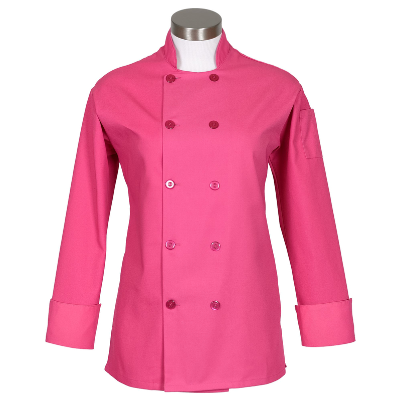 Ladies Long Sleeve Chef's Coat