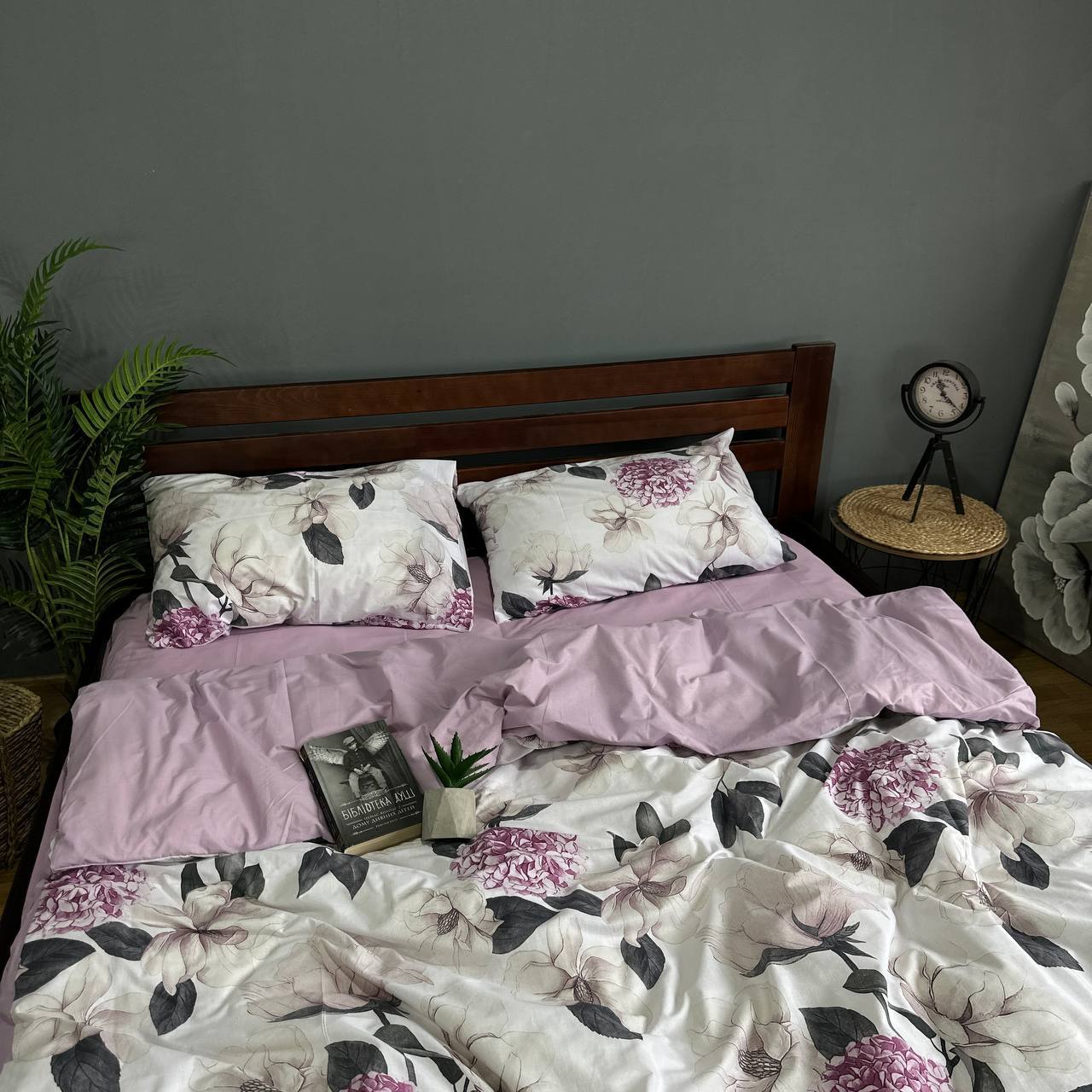 Постільна білизна Гортензія 100% бавовна бязь