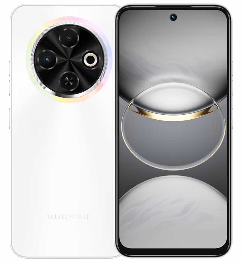 Смартфон Tecno Spark 30C 4/128GB білий
