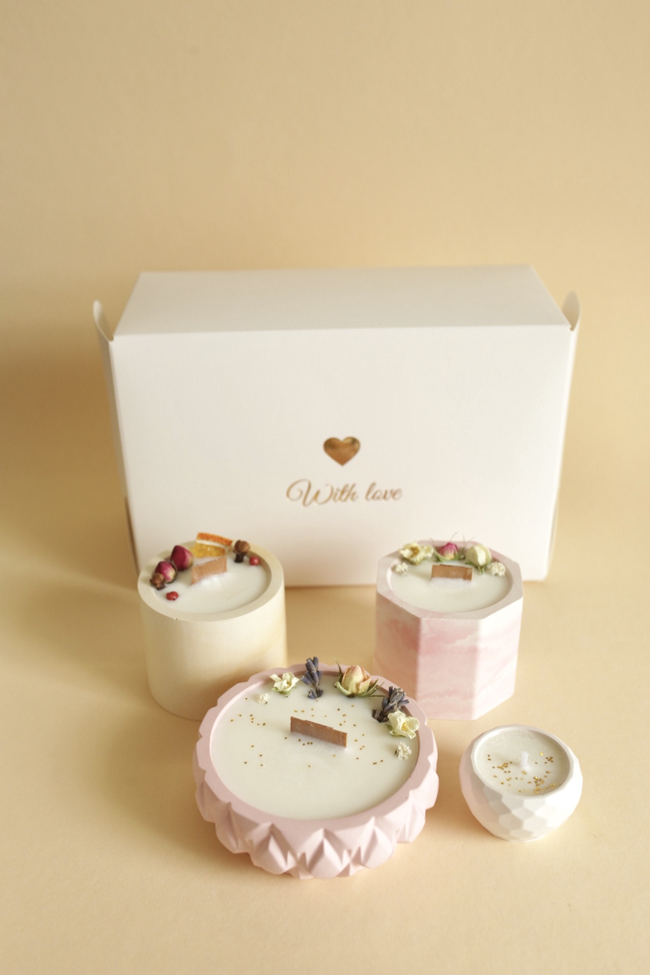 1.бокс № 1-(Lavender&Lemon+банановий пудинг+coconut cabana)