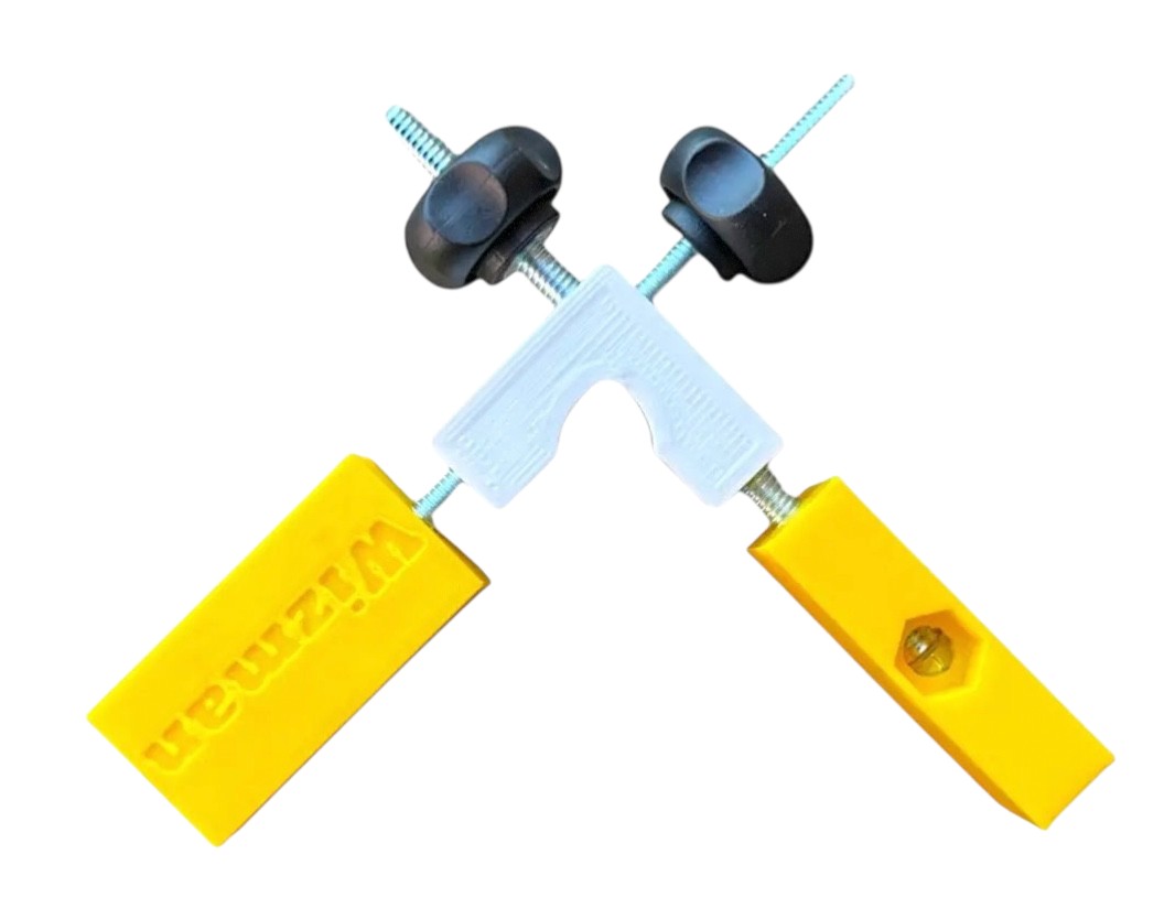 Кут-стяжка для зрощування плитки, 80*80 мм, пластик