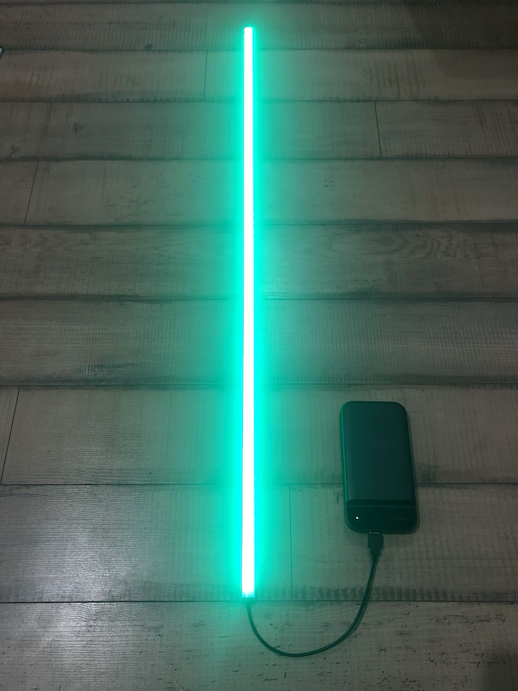 LED світильники USB, 5 вольт, 1 метр, зелений