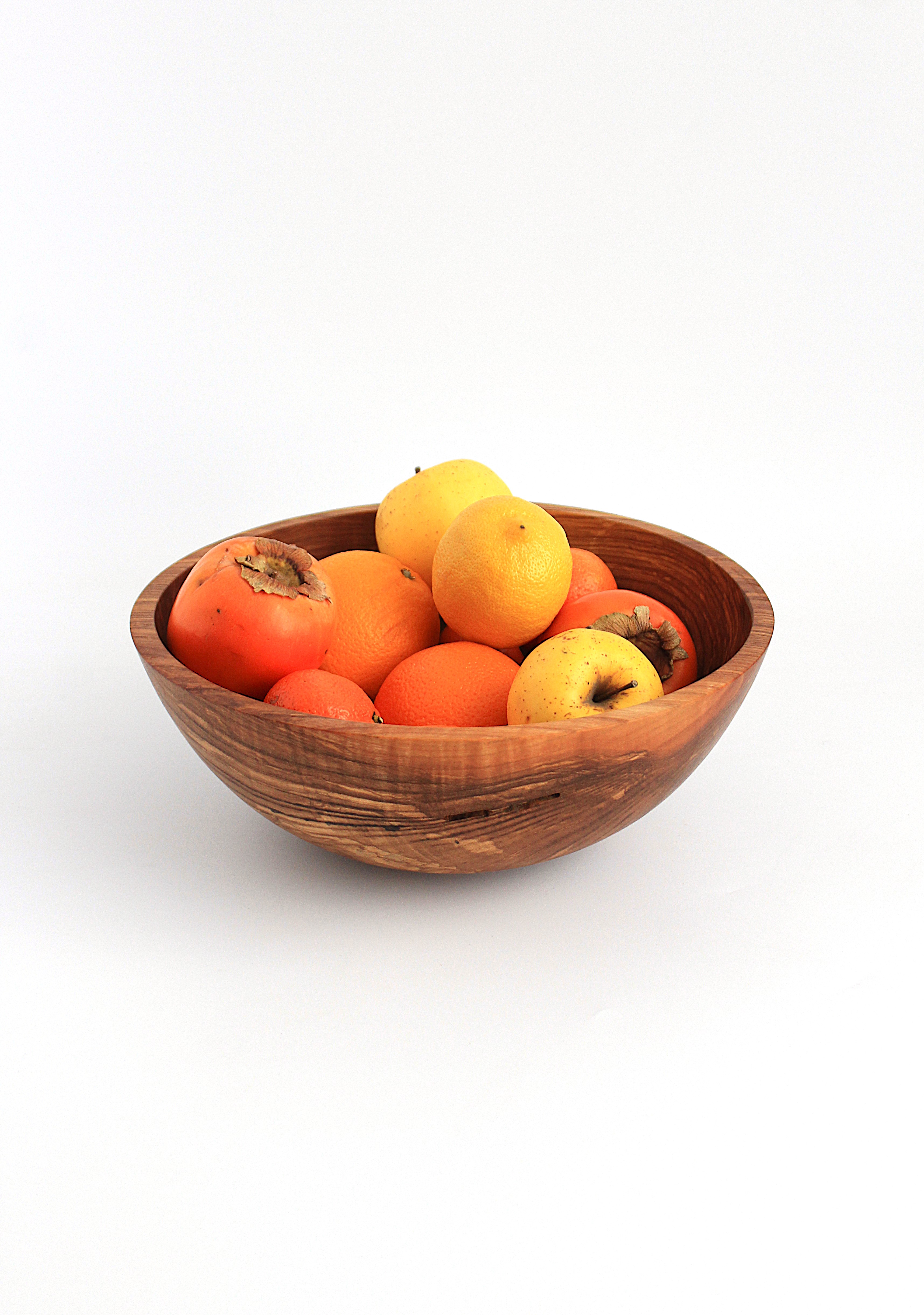 Салатник з ясена ручної роботи