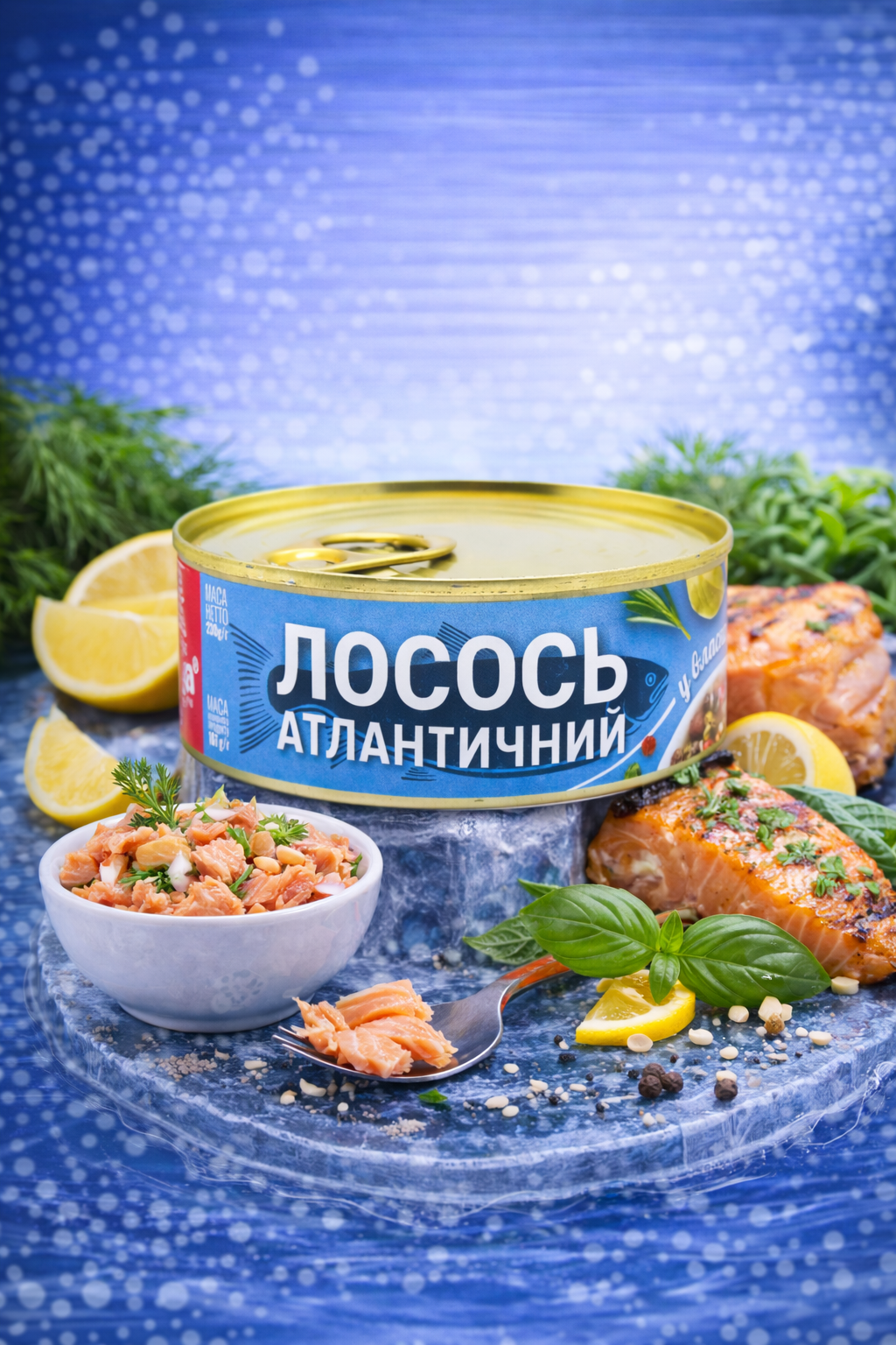 Лосось атлантичний у власному соку "Banga RigaExtra"