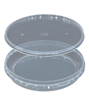 Лоток прозорий 200 мл (овальна), упаковка 300 шт, 025800013