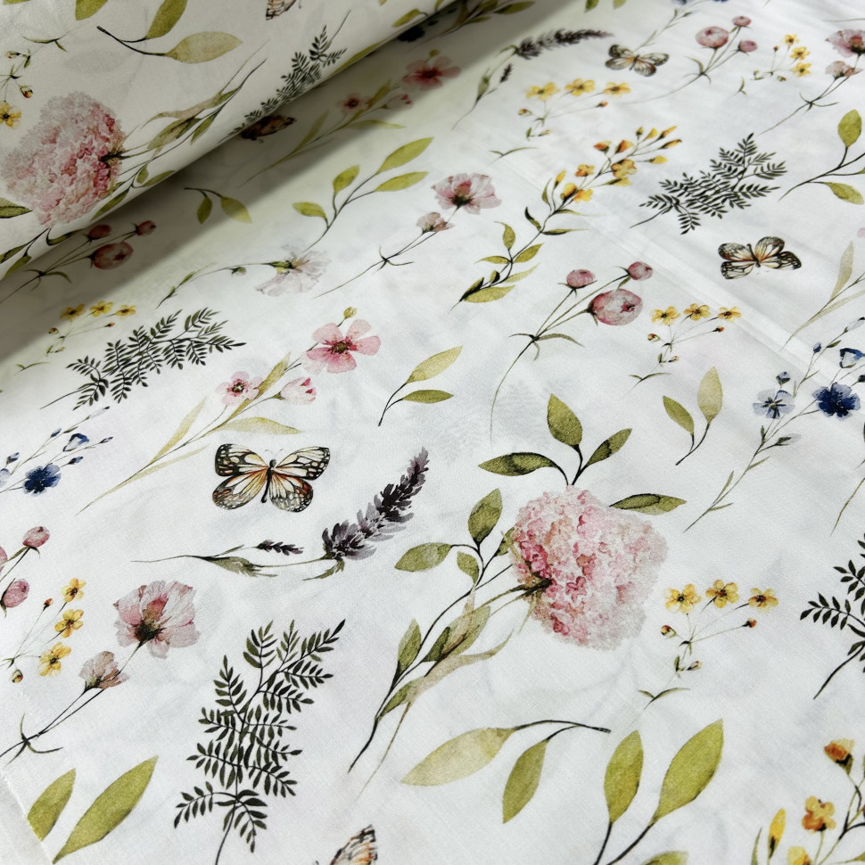 Тканина Ранфорс - Квіткове поле