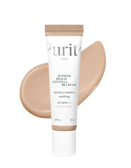 ВВ крем з екстрактом центелли Purito Seoul Wonder Releaf Centella BB Cream (№21 Light Beige) 30 ml