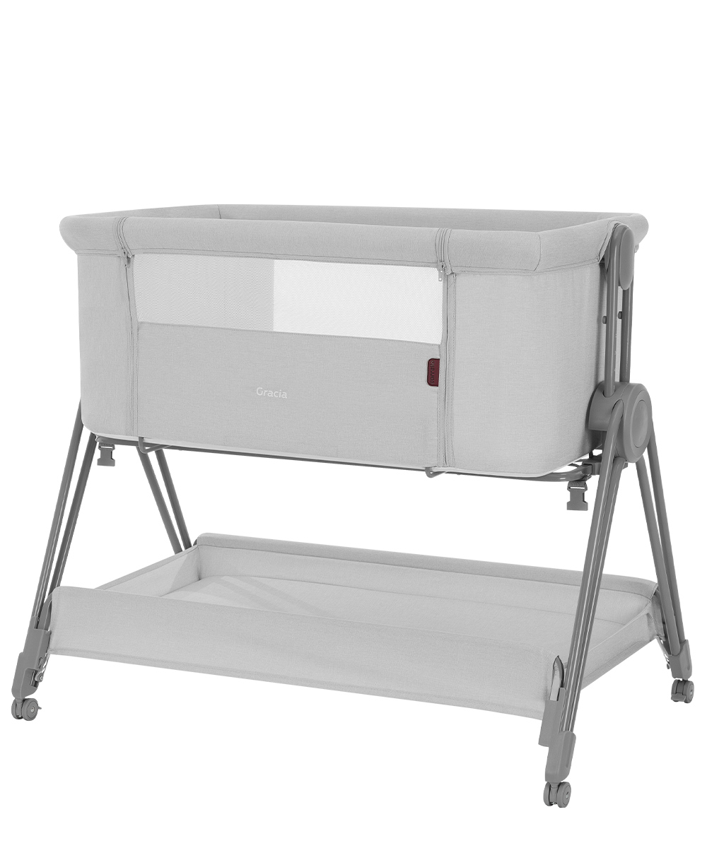 Дитяче ліжечко CARRELLO Gracia CRL-16502 Cloud Grey