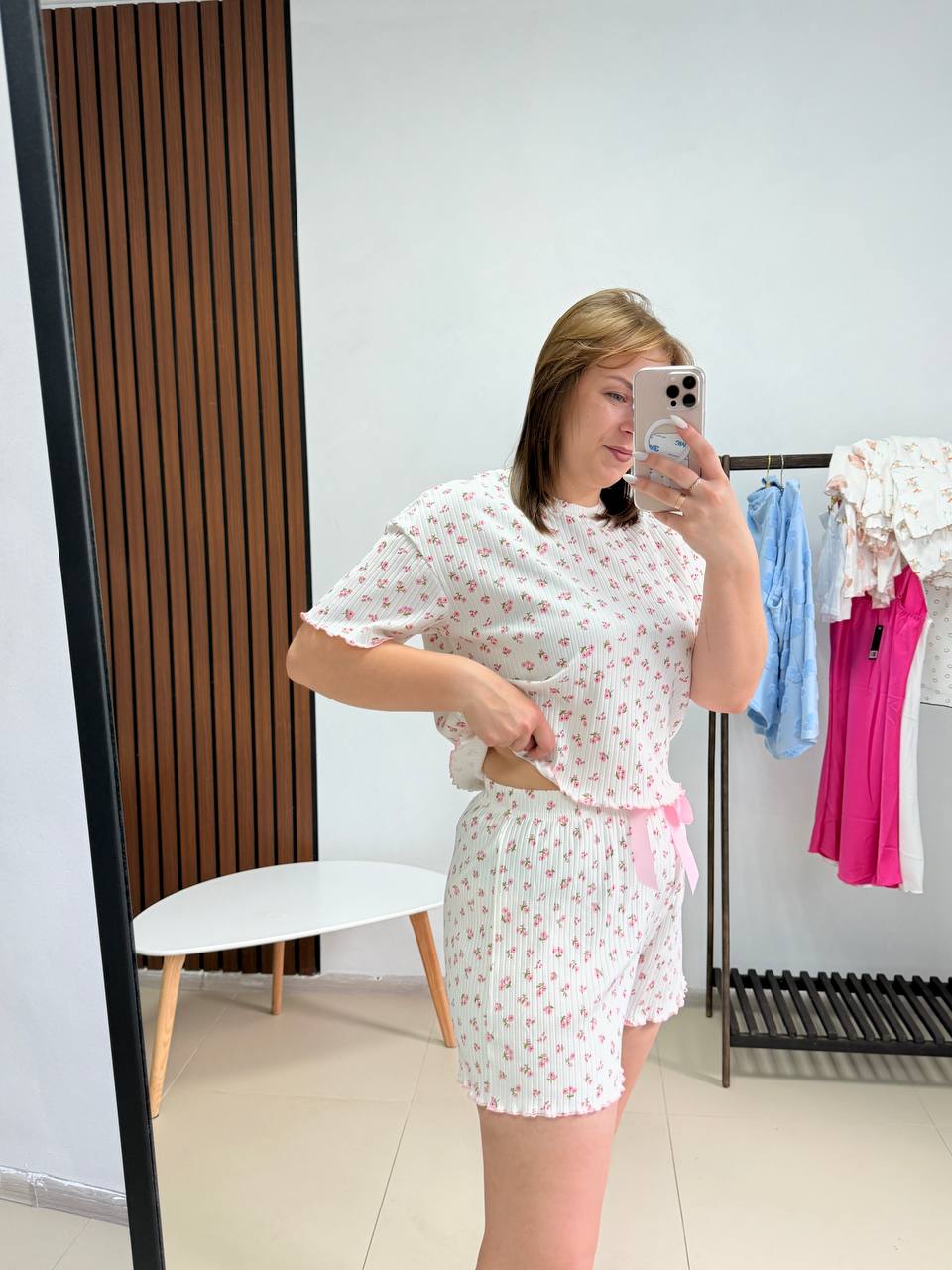 ПІЖАМА ПРИНТ ХВИЛЬКА