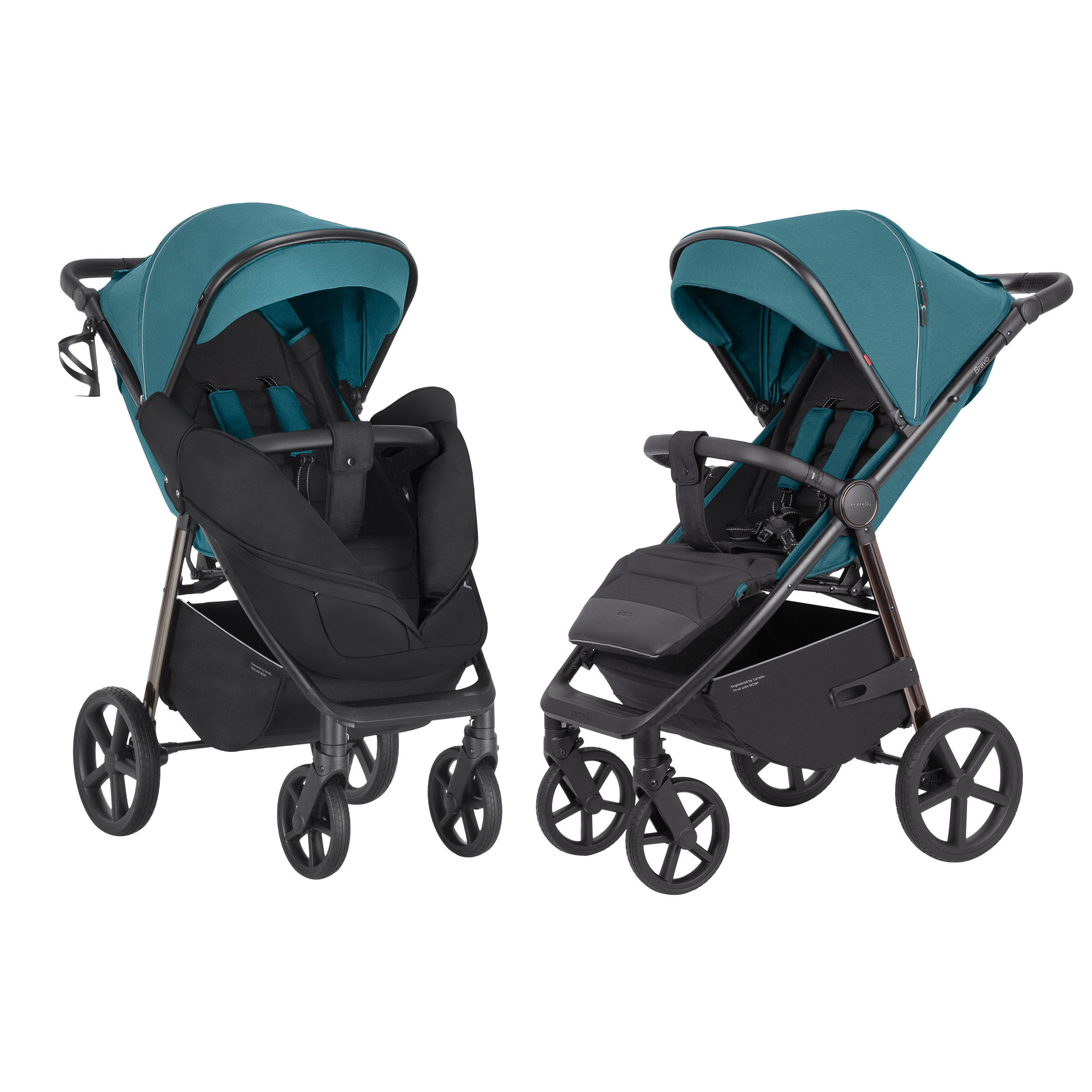 Прогулянкова коляска CARRELLO Bravo CRL-5515 Oxford Blue