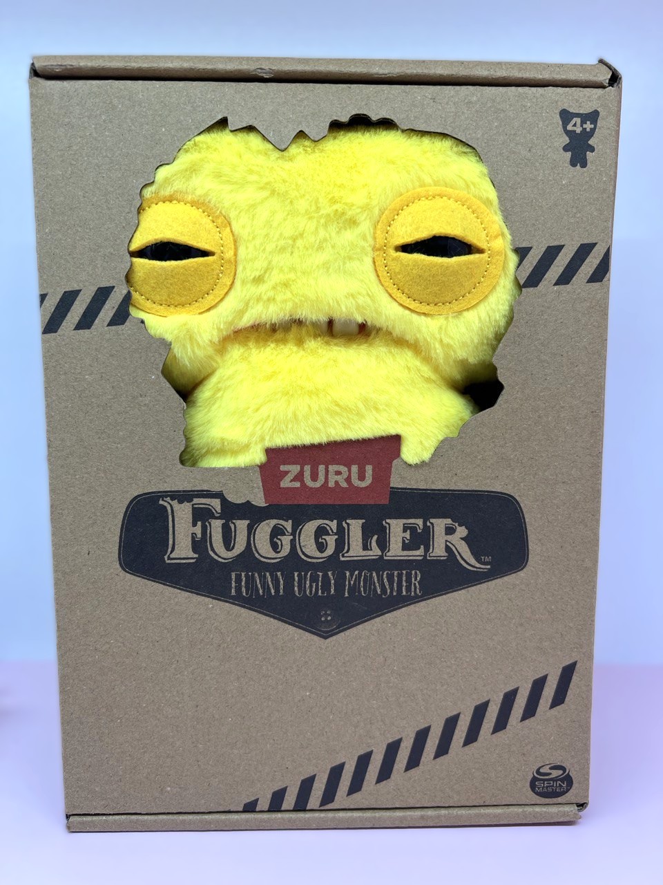 М'яка іграшка Фаглер Fuggler, жовтий, Фуглер зубастий монстр, SQUIDGE YELLOW