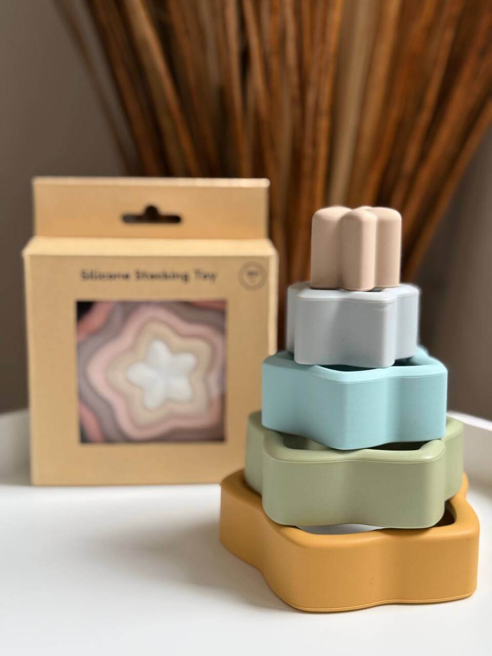 Пірамідка "Монтессорі" силіконова
