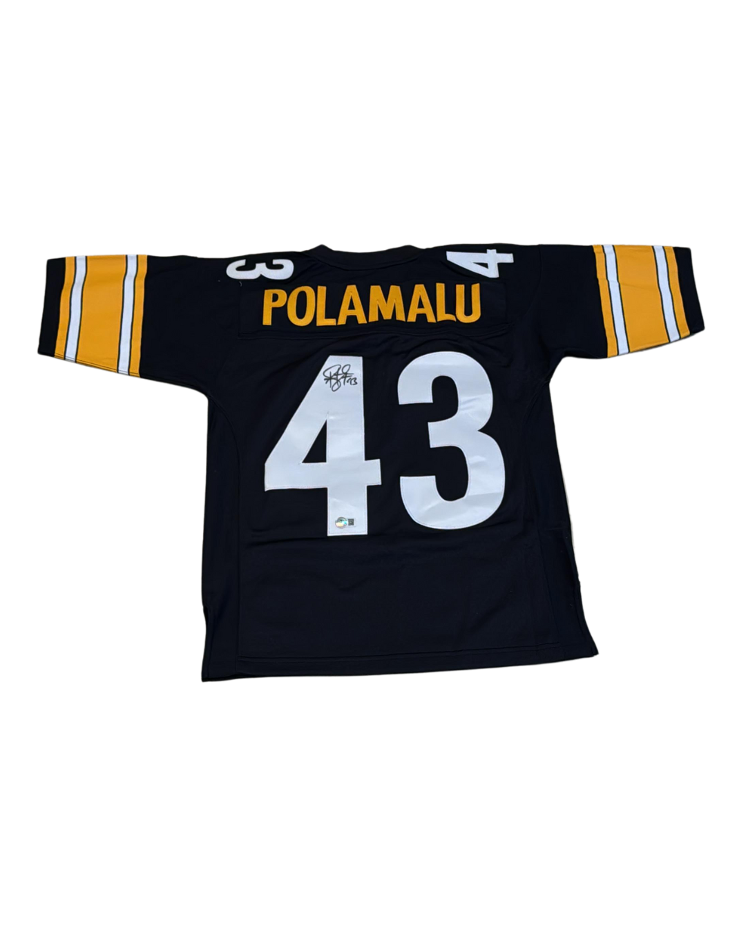 POLAMALU JERSEY SIGNED CERTIFICADO BECKETT
