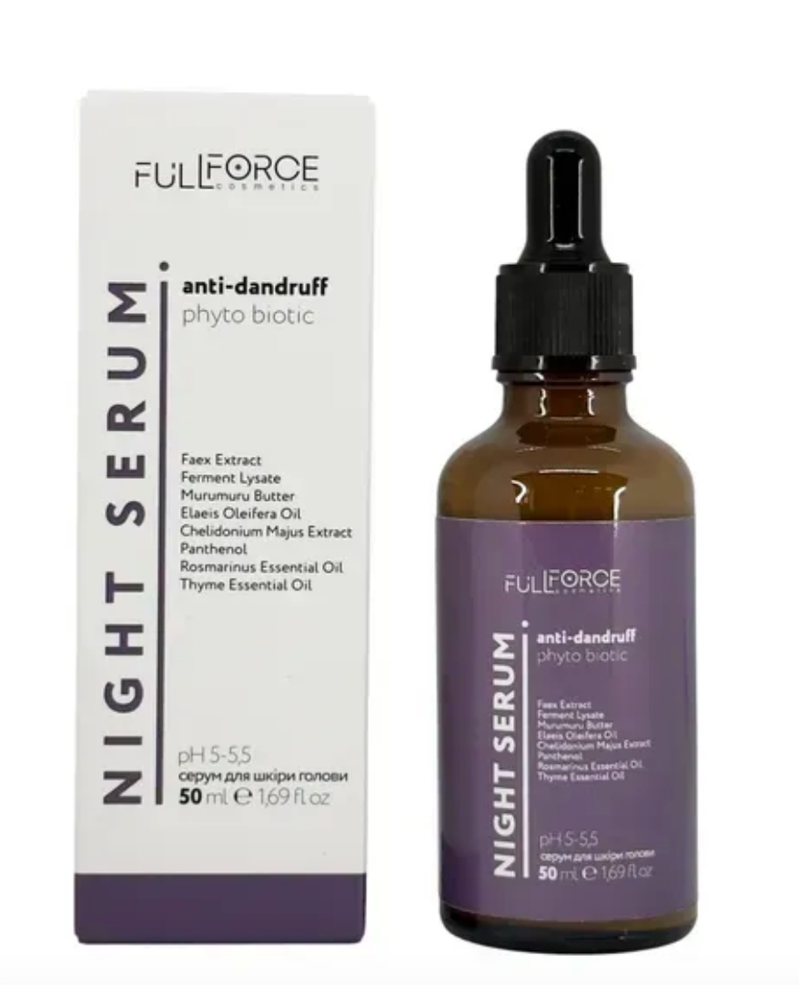 Нічний серум для шкіри схильної до лупи PB ANTI-DANDRUFF night scalp serum, 50 ml