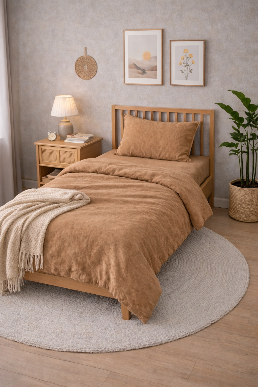 Підліткова постільна білизна варена бавовна "Крем-брюле"