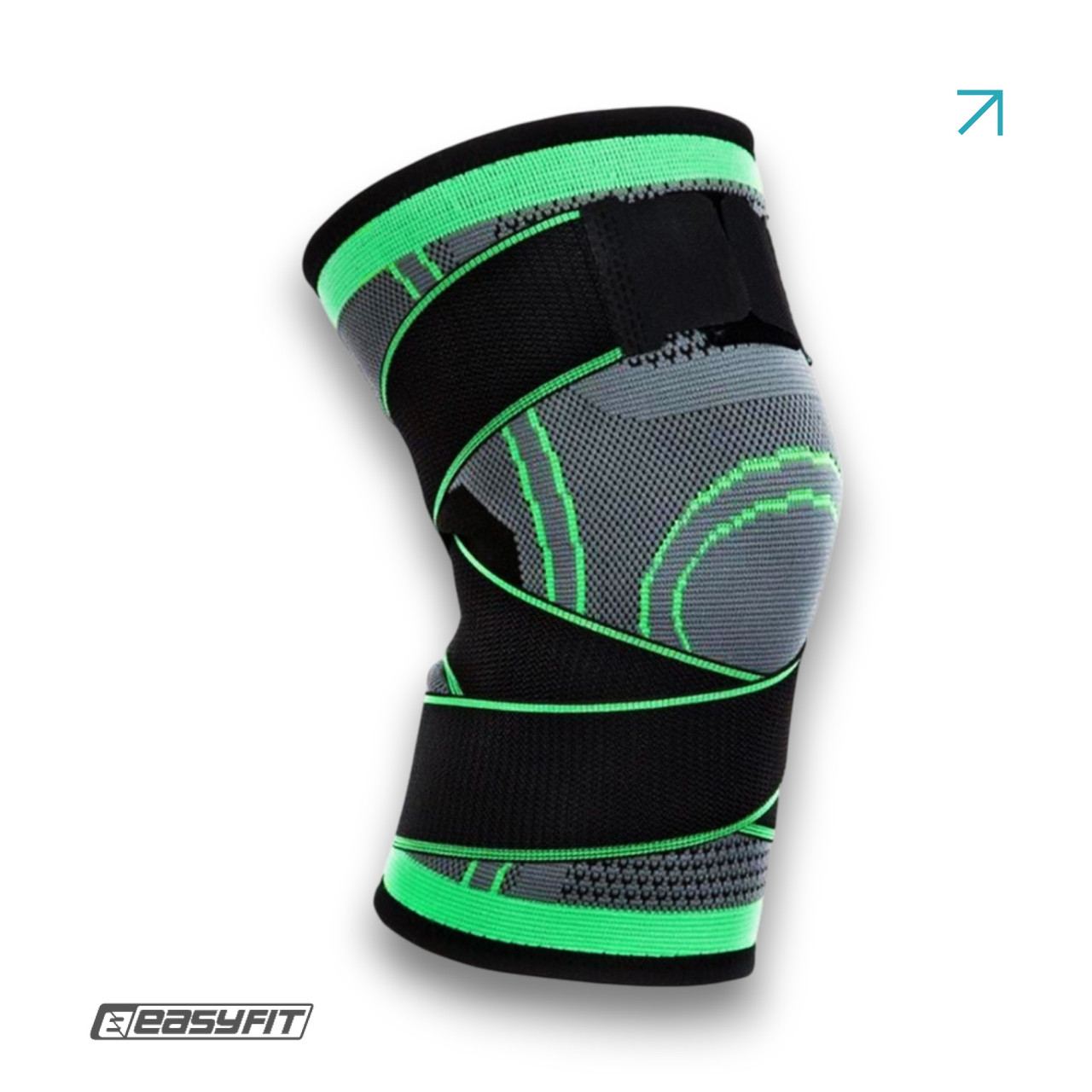 Компресійний наколінник EasyFit з ременями (M)
