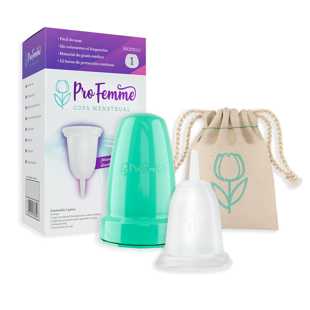 ProFemme - Copa Menstrual Transparente