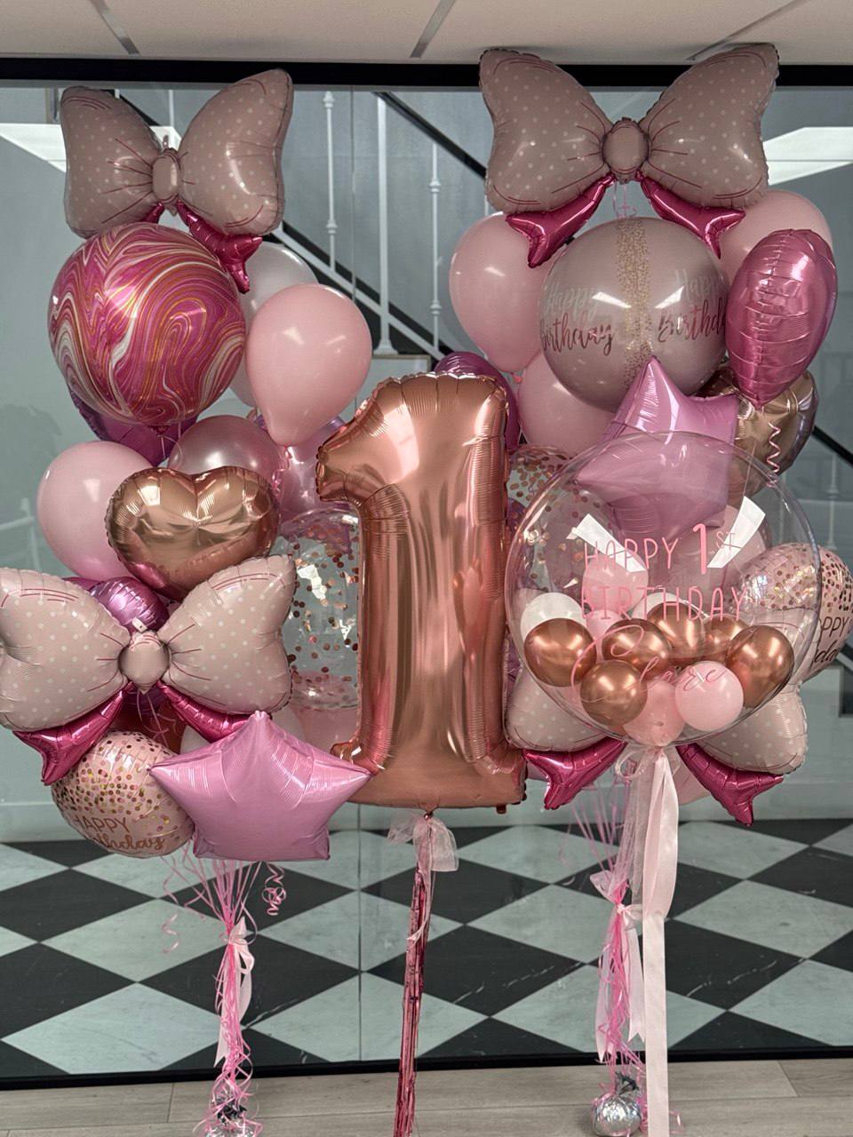 Luxury First Birthday Balloon Collection
