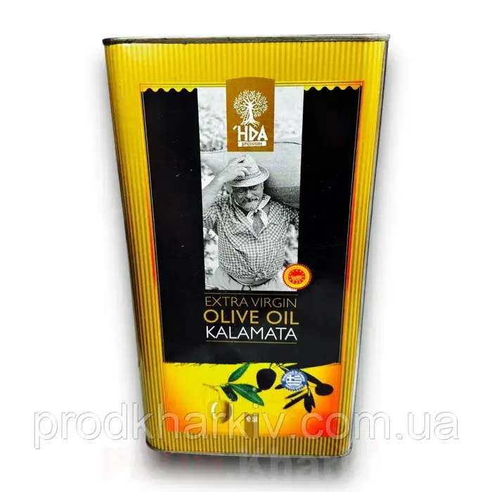 •Оливкова олія Oil Extra Vergine (Дідусь) 5л зб - Kalamata Виробництво (Греція)