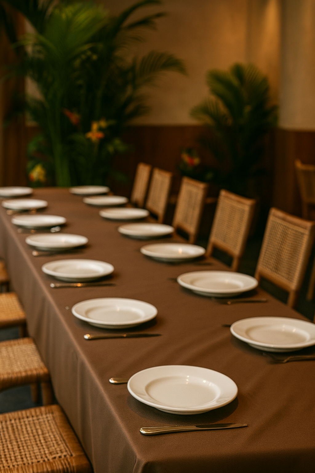 Скатертина для ресторану, кафе "Шоколадне тірамису"