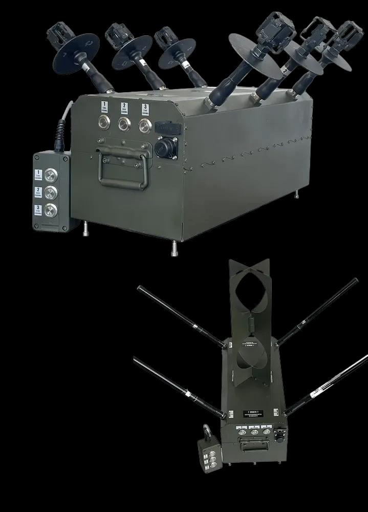 Універсальний купольний 6-діапазонний РЕБ "MIWARS 6 (200-1100 Mhz).