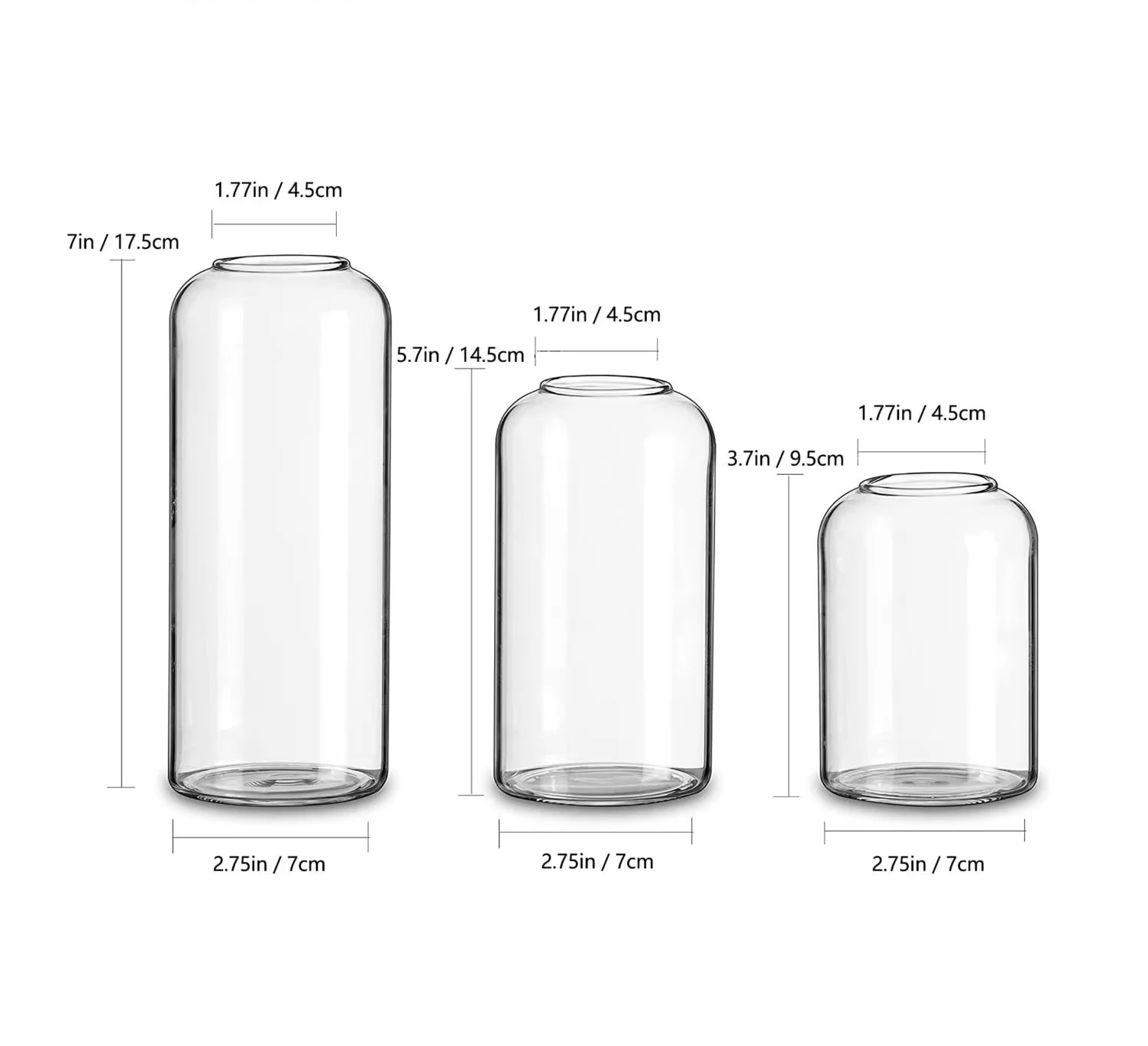 Clear Bud Vase
