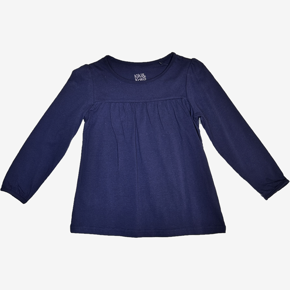 Кофта дівчача однотонна синя