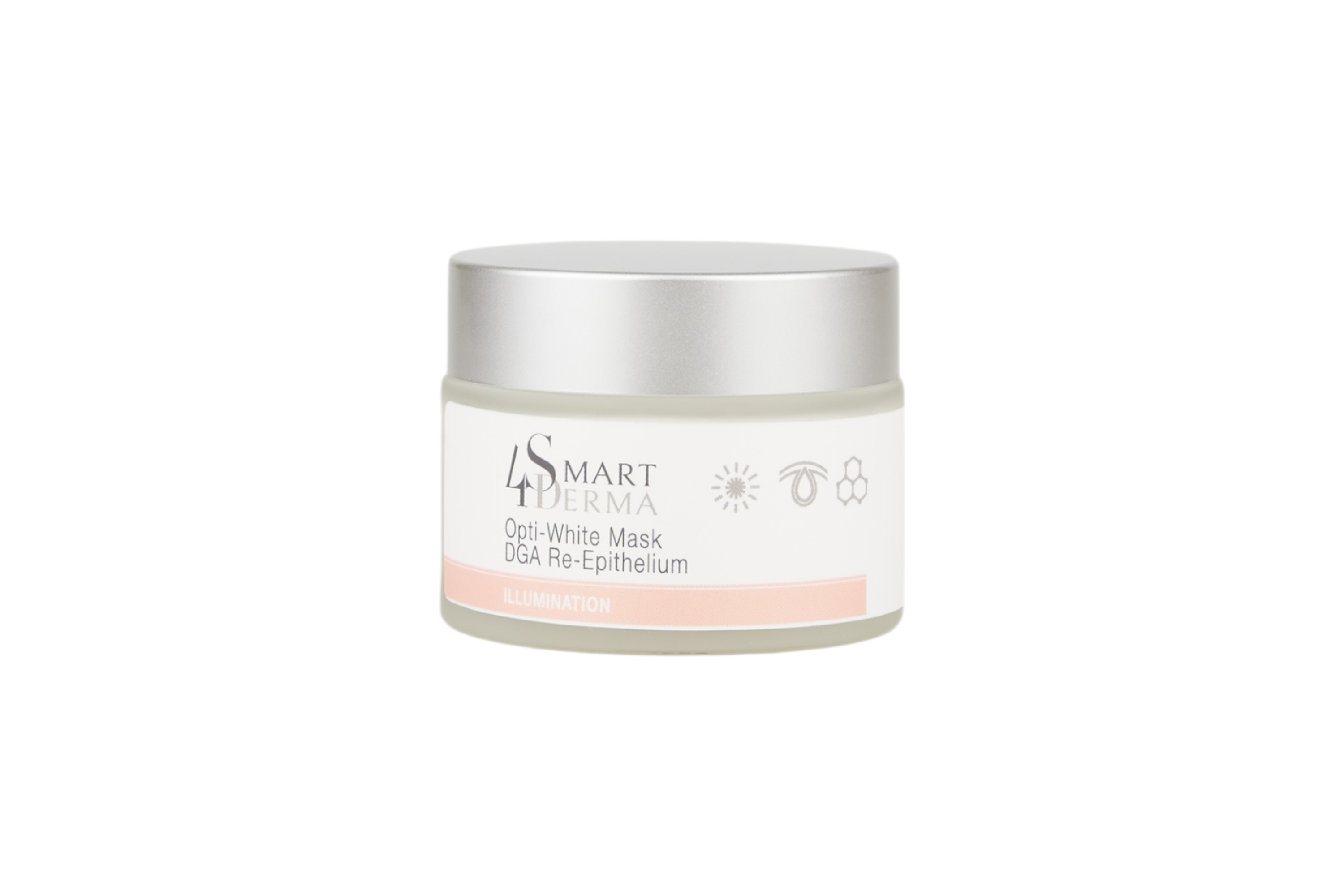 Оптично відбілююча реепітелізуюча маска Smart4Derma Illumination Opti-White Mask DGA Re-Epithelium