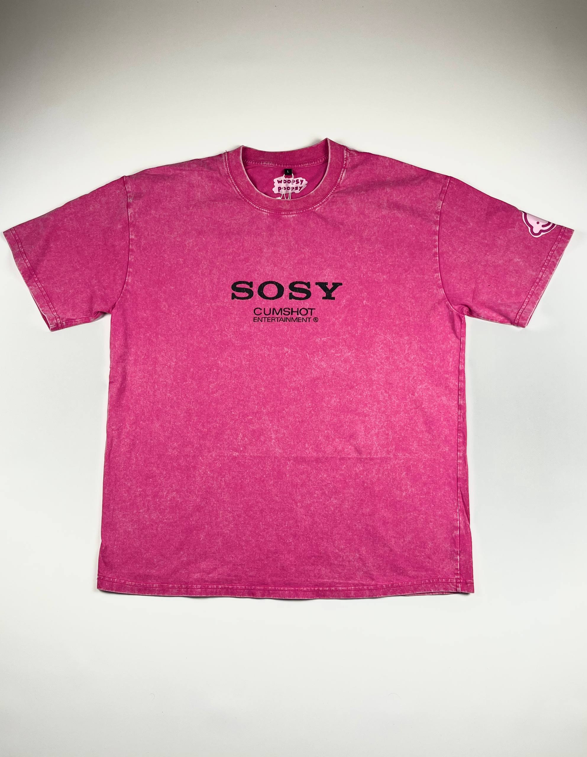 WOOPSY POOPSY ФУТБОЛКА "SOSY" РОЖЕВА