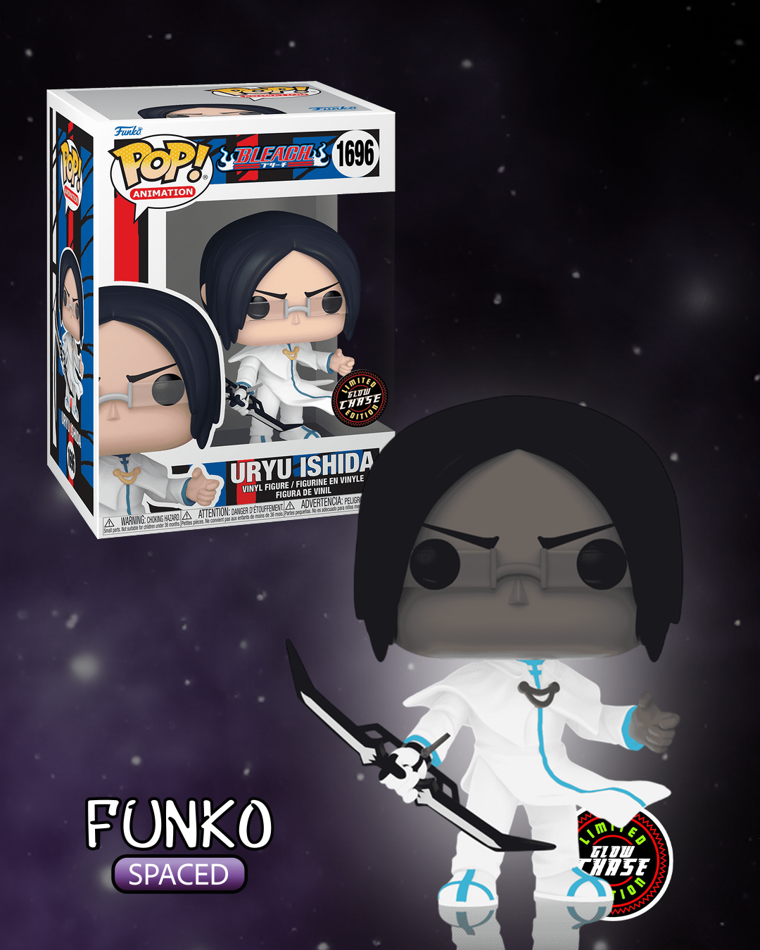 Фігурка Funko Pop Bleach - Uryu Ishida CHASE | Фанко Поп Бліч - Ішіда Урю #1696