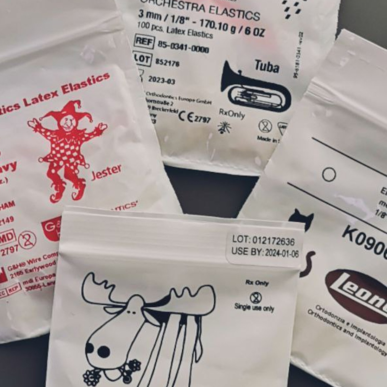 Ортодонтичний еластик 5/16 heavy