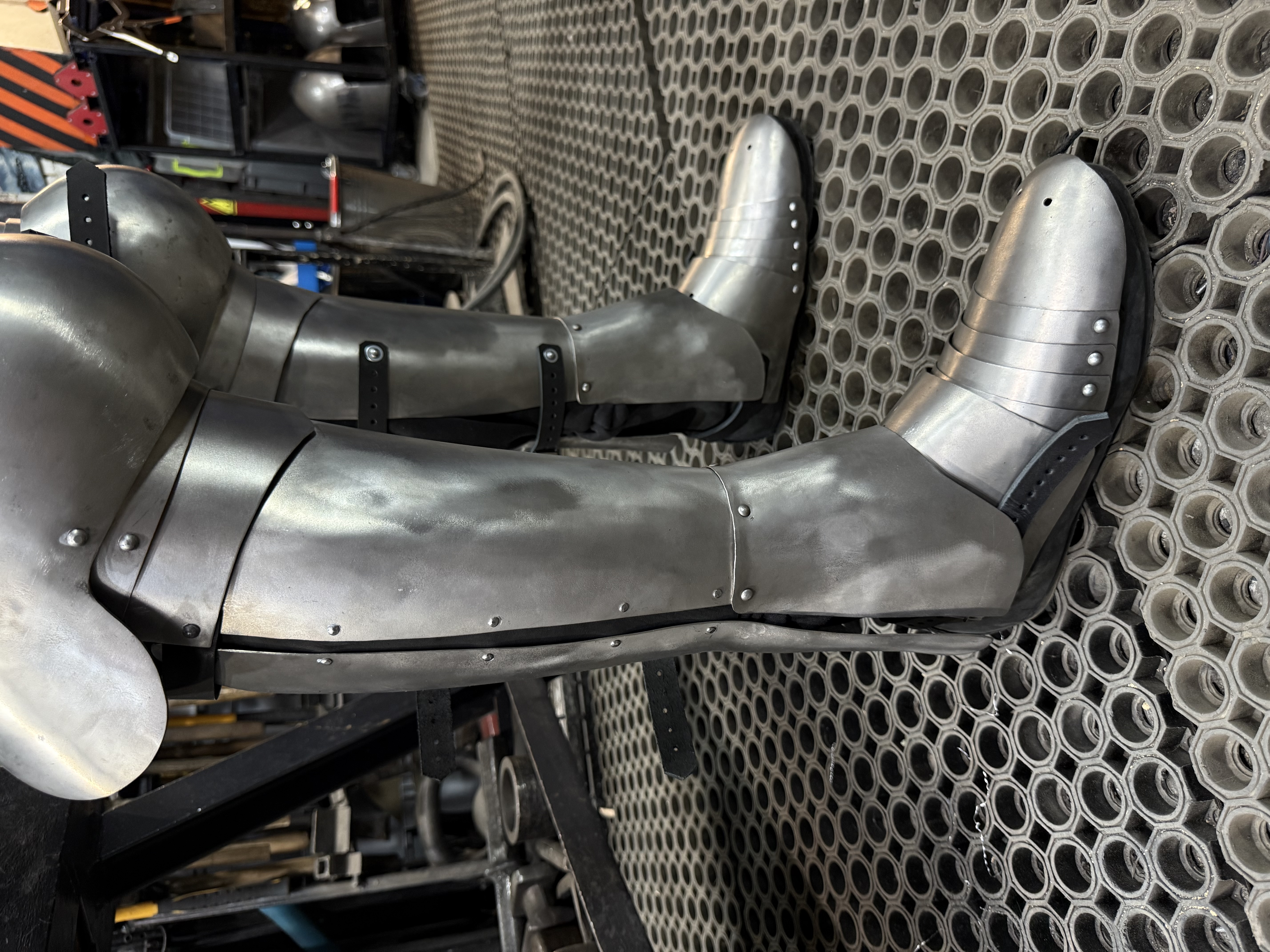 Titanium lower legs