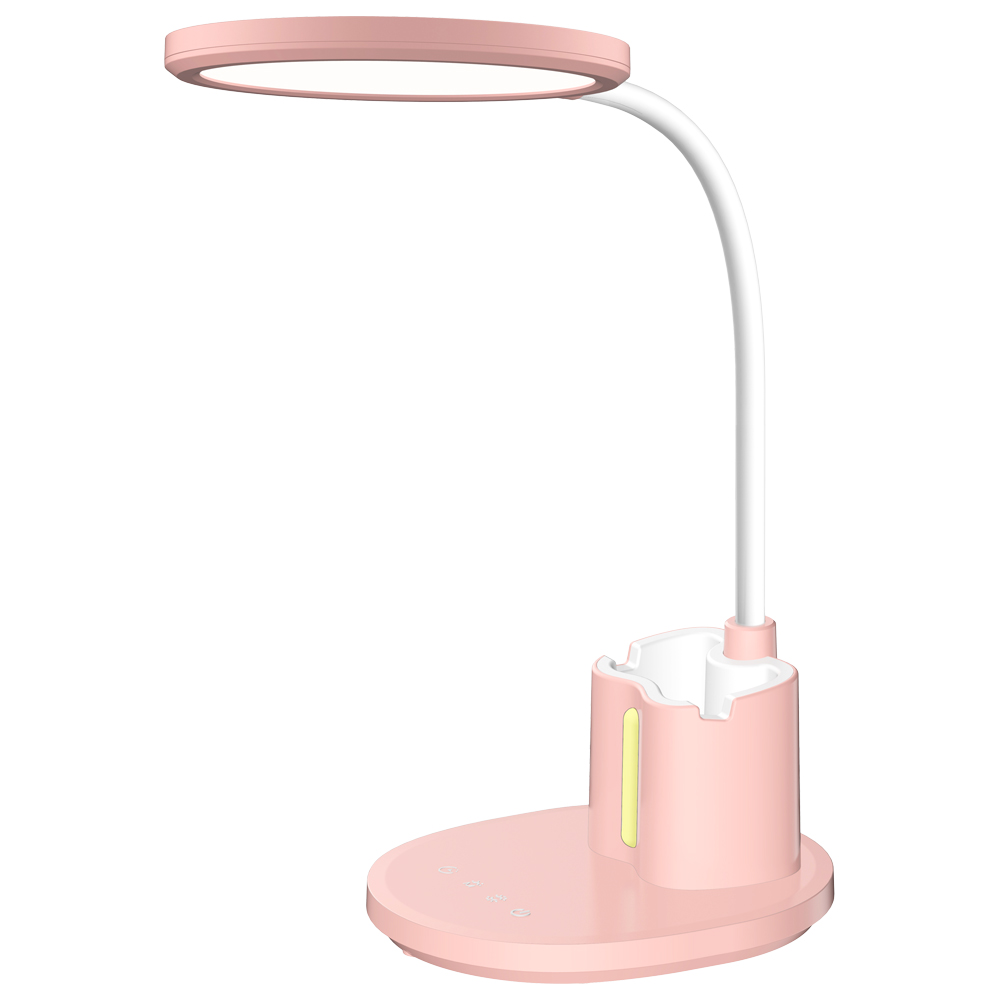 LED настільна лампа JUNIOR 10W 600Lm 3000–6500K рожева VIOLUX