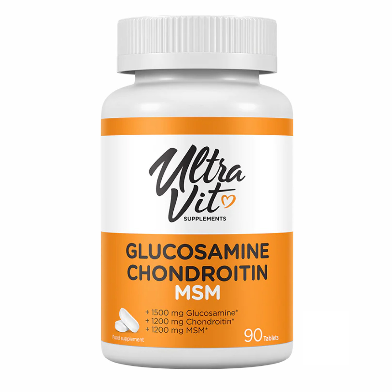 Глюкозамін Хондроїтин МСМ, Glucosamine Chondroitin MSM - 90 tabs