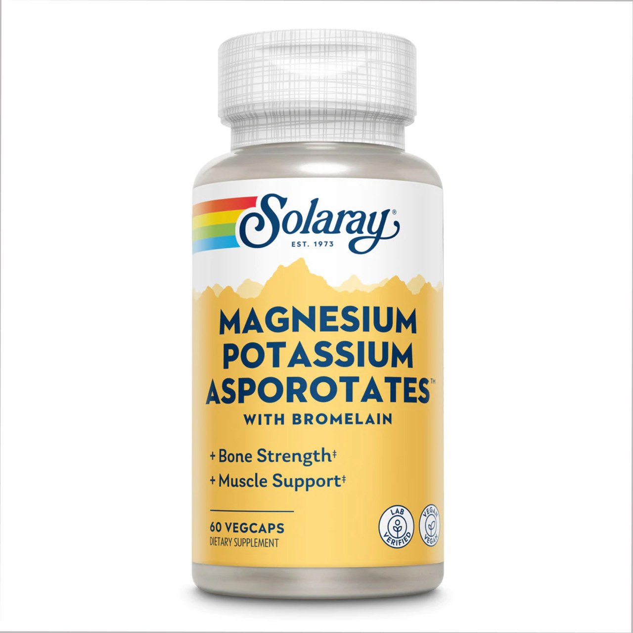 Магній та Калій Аспоротат, Magnesium & Potassium Asporotate - 60 vcaps