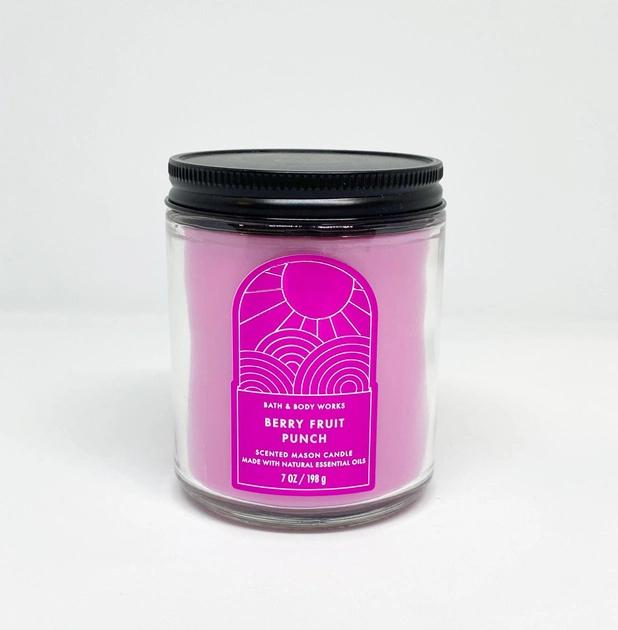Ароматична свічка Bath & Body Works Berry Fruit Punch Single Wick Candle