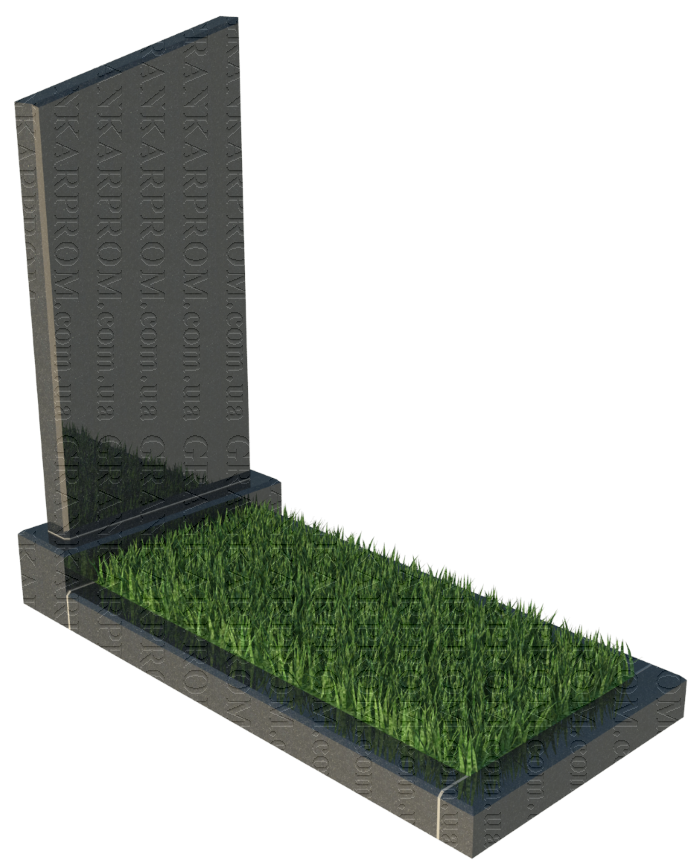 Пам’ятник одинарний 1-23AM