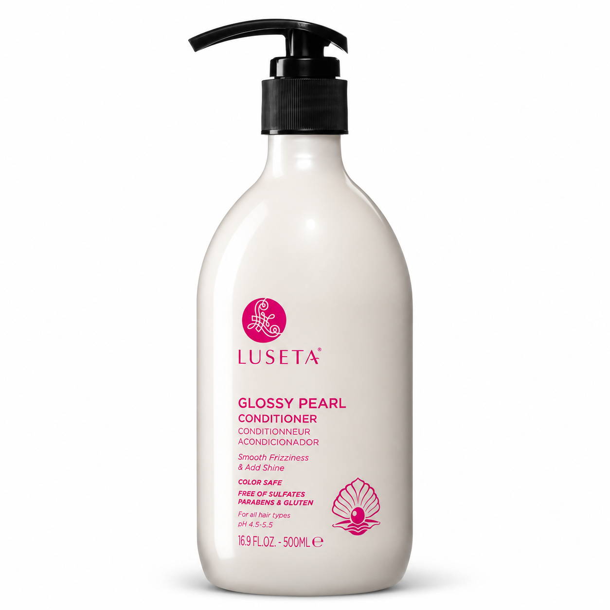 Кондиціонер для гладкості та інтенсивного блиску Luseta Beauty Glossy Pearl