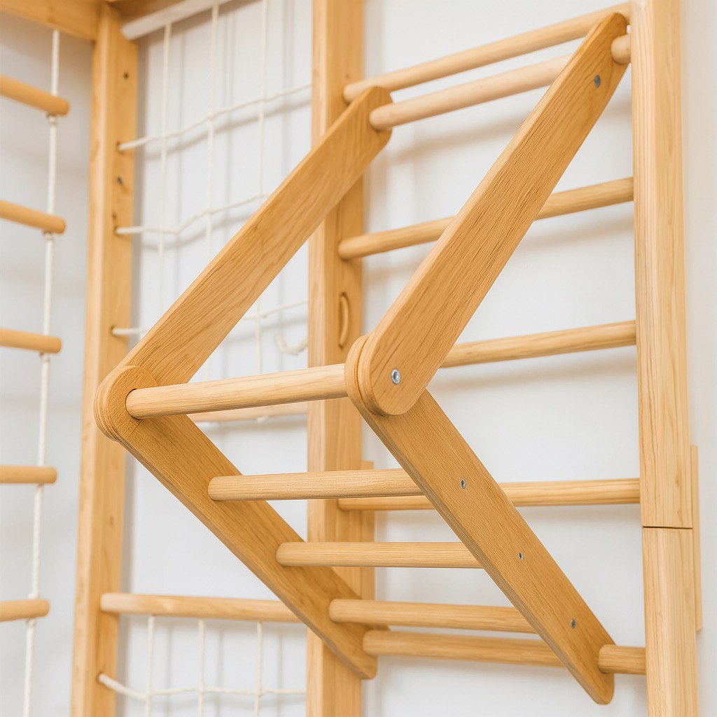 Hangeldreieck – Abnehmbarer Kletter- und Turngriff für Sprossenwände