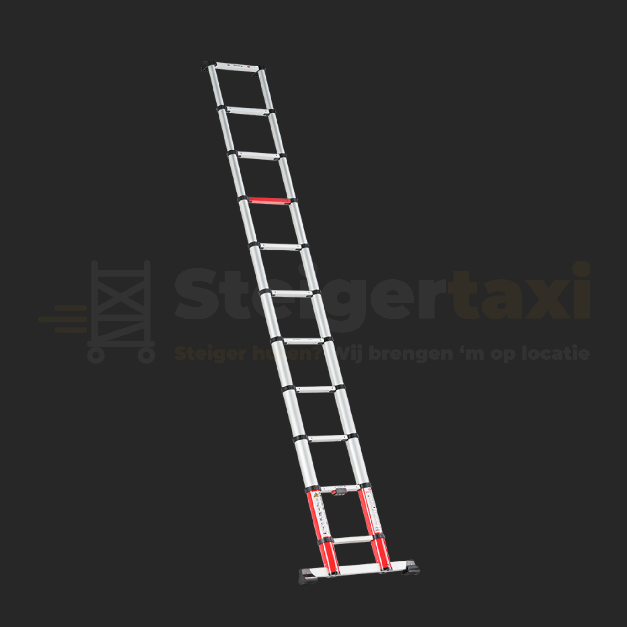 Altrex telescoopladder Smart Up Go 11 treden 3,20 meter huren