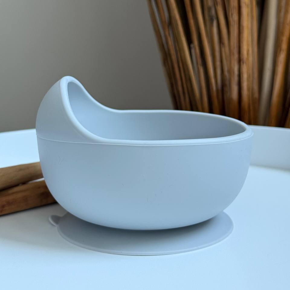 Глибока миска з бортиком Сірий (light grey)